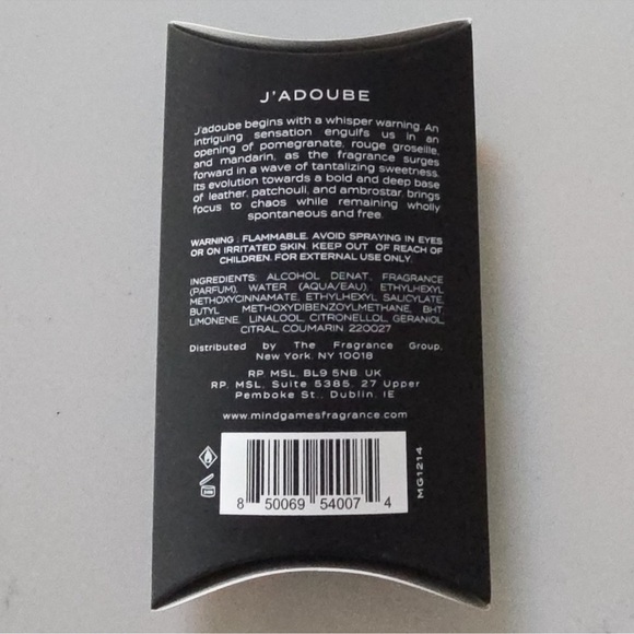 Mind Games J'Adoube Extrait de Parfum Travel Spray - Picture 4 of 5